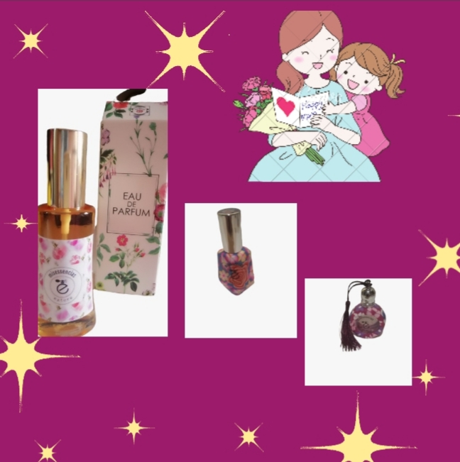 Perfume de 50 ml. y perfume para el bolso.